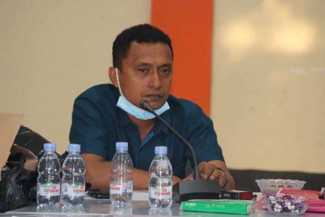 Ketua Bawaslu Halbar Alwi Ahmad. Foto: Zulfikar Saman/cermat
