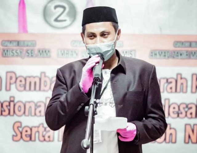 Ketua KPU Halmahera Barat Miftahuddin Yusup. Foto: Zulfikar Saman/cermat