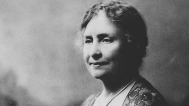 Foto: Helen Keller. Dok: Wikimedia Commons.