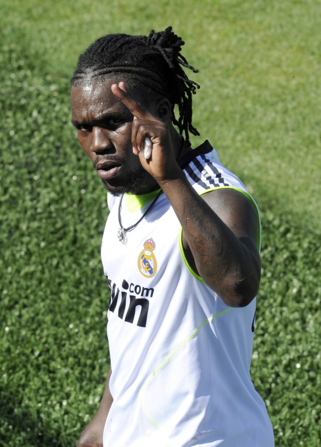 Gelandang Real Madrid asal Belanda Royston Drenthe. Foto: AFP/Faget Dominik