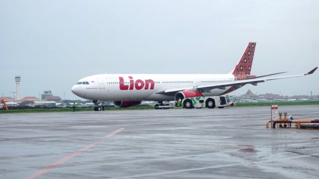 Layanan Umrah Pesawat Lion Air Surabaya - Jeddah. Foto: Lion Air