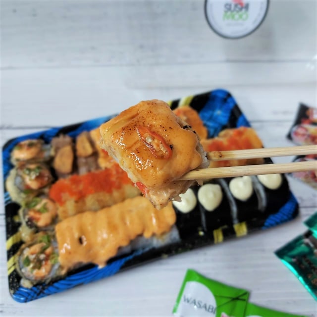 Sushimoo Sajikan Sushi Platter Halal Bercita Rasa Fusion ala Jepang-Indonesia (59033)