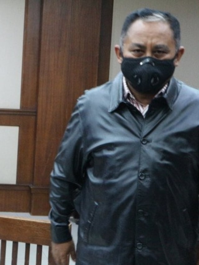 Mantan Presiden Partai Keadilan Sejahtera Luthfi Hasan Ishaaq mengajukan peninjauan kembali di pengadilan Tindak Pidana Korupsi (Tipikor) Jakarta, Rabu (16/12). Foto: Desca Lidya Natalia/Antara
