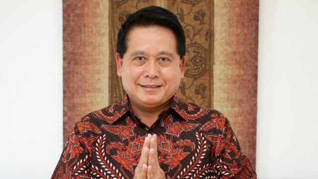 Direktur Utama Bank Syariah Indonesia, Hery Gunardi. Foto: Dhemas Reviyanto/ANTARA FOTO