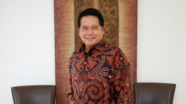 Direktur Utama Bank Syariah Indonesia, Hery Gunardi. Foto: Dhemas Reviyanto/ANTARA FOTO