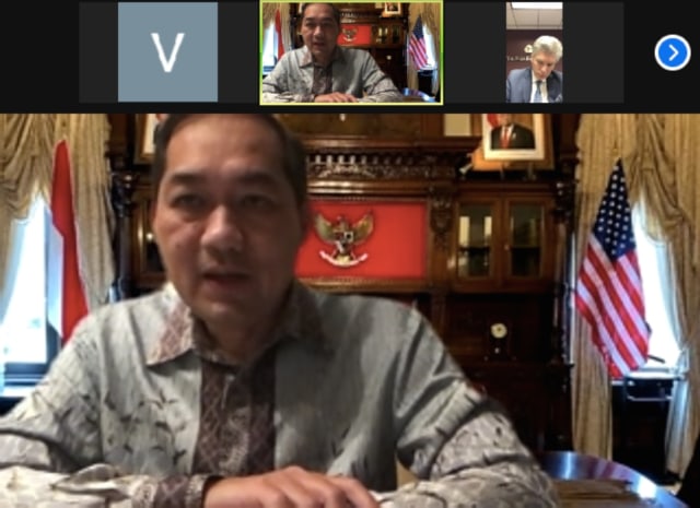 Duta Besar (Dubes) RI untuk AS, Muhammad Lutfi.
Foto: dok. KBRI Washington DC
