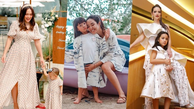 8 Artis yang Kerap Berbaju Kembar dengan Anak, dari Gisel sampai Nia Ramadhani Foto: Instagram