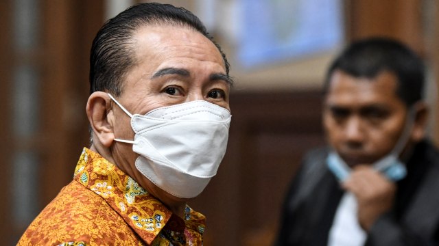 Terpidana kasus cessie Bank Bali Djoko Tjandra saat menjalani sidang lanjutan di Pengadilan Tipikor, Jakarta, Kamis (17/12). Foto: M Risyal Hidayat/ANTARA FOTO