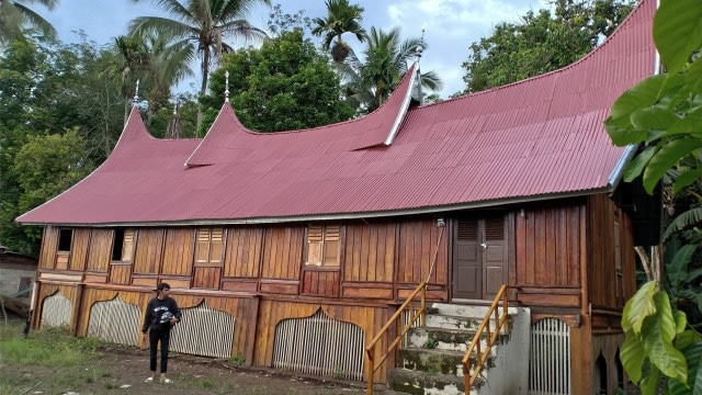 Salah satu Rumah Gadang yang telah direvitalisasi di Kabupaten Dharmasraya, Sumatera Barat. Foto: Dok Pemkab Dharmasraya