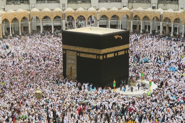 Kabah, tempat beribadah umat islam seluruh dunia. Foto: pixabay