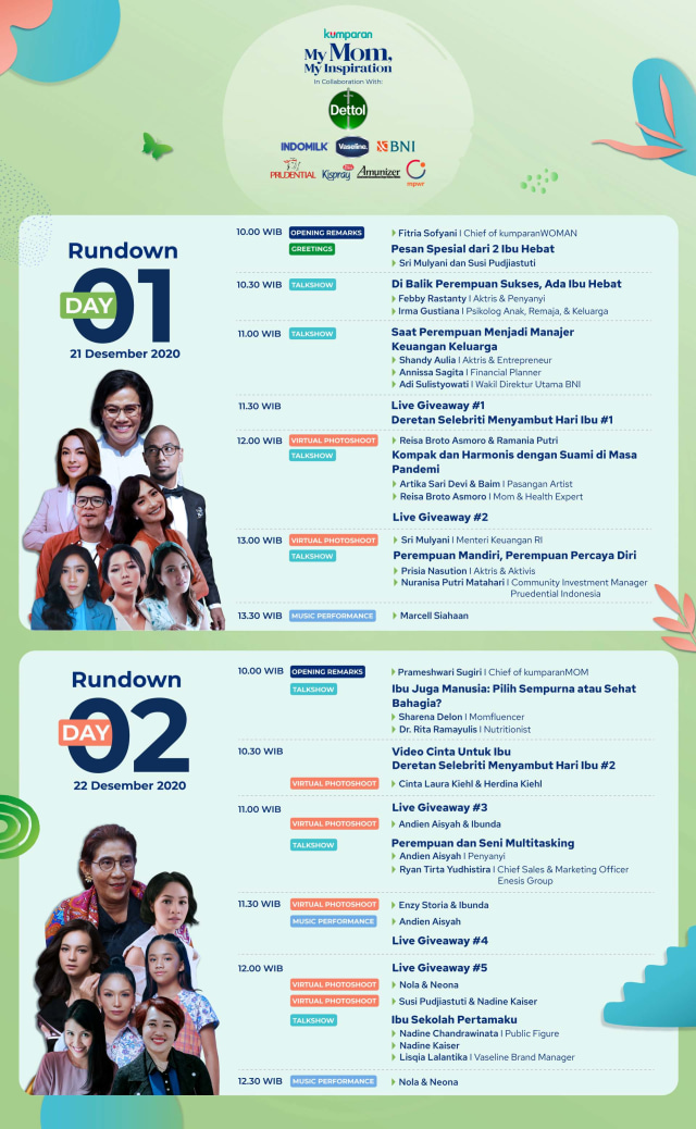 Nantikan My Mom My Inspiration 2020, Digelar Secara Virtual Selama 2 Hari (294991)