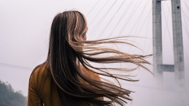 Ilustrasi rambut di kepala. Foto: Pexels