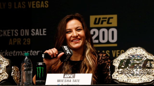 Petarung UFC, Miesha Tate.
 Foto: Jeff Zelevansky/Getty Images