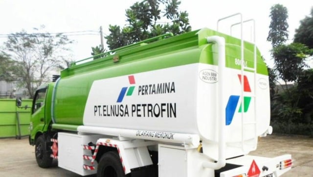 Distribusi BBM Pertamina saat Nataru oleh PT Elnusa Petrofin. Foto: Pertamina