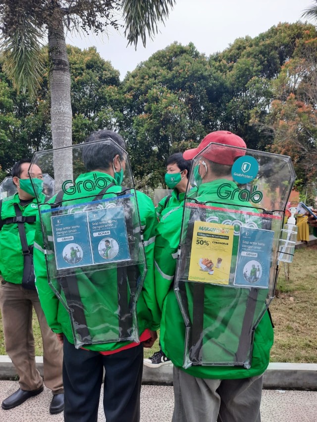 Grab meluncurkan GrabProtect dan teknologi geofencing di Pontianak. Foto: Dok. Grab