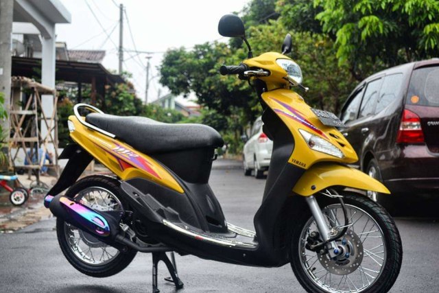 Yamaha Mio Sporty. Foto: Jimmy Anwar/Mio Nizer