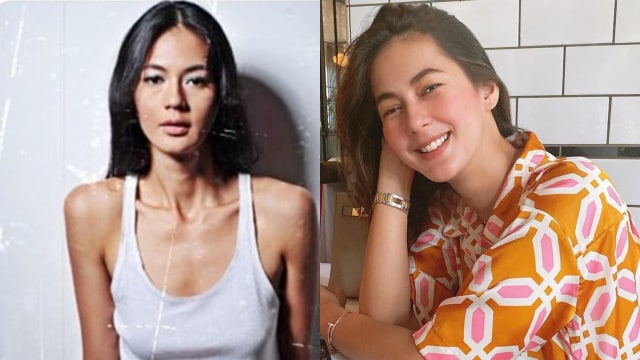 Paula Verhoeven. Foto: kolase Instagram @agungsaputrabm dan foto: @paula_verhoeven