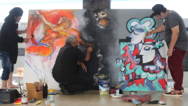 Menutup 2020 Dengan Pameran Lukis Eternal Karena Yang Fana Adalah Waktu Kumparan Com