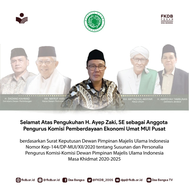 Sukses Berdayakan Ratusan UMKM, H.Ayep Zaki,S.E Dilantik Menjadi Pengurus MUI (477052)