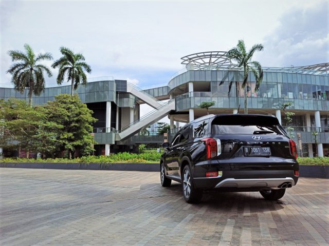 Foto: Mengintip Tampilan SUV Premium Hyundai Palisade (546801)