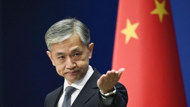 Menteri Luar Negeri China, Wang Wenbin. Foto: Reuters/Carl Recine
