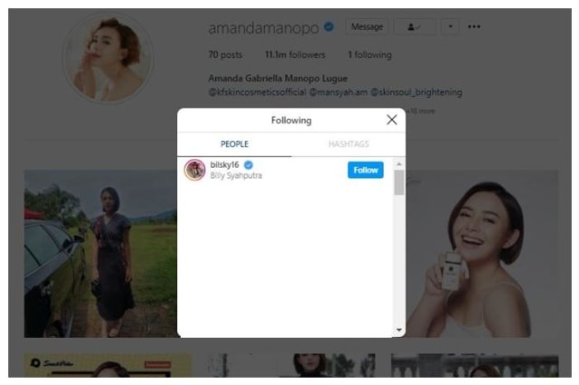 Terlalu Bucin, 5 Seleb Ini Hanya Follow Akun Pasangannya Saja di Instagram (296969)