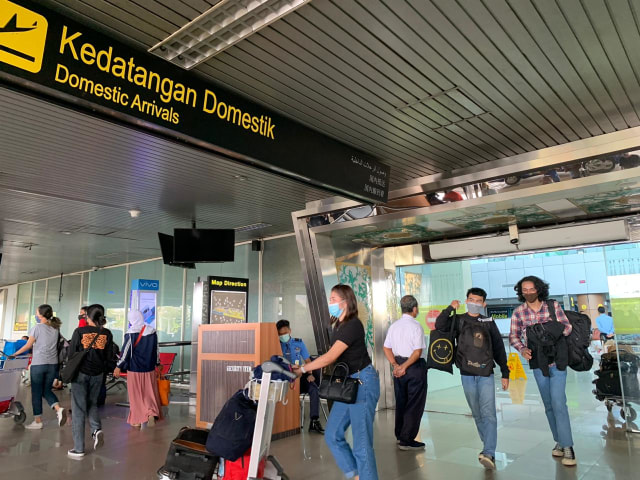Ilustrasi penumpang pesawat di Bandara Supadio Pontianak. Foto: Teri/Hi!Pontianak