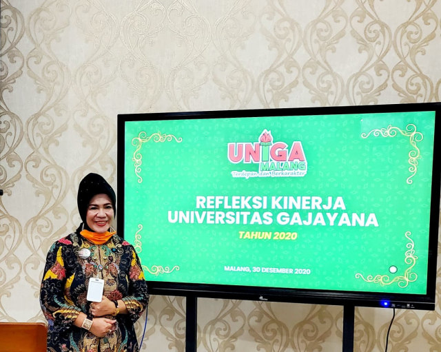 Rektor Uniga Malang Prof Dr Dyah Sawitri, SE, MM. Foto dok.