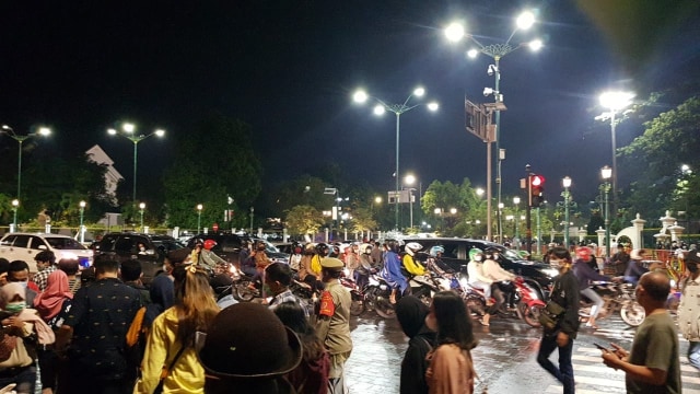 Foto: Suasana Malam Tahun Baru Di Kota Yogyakarta | Kumparan.com