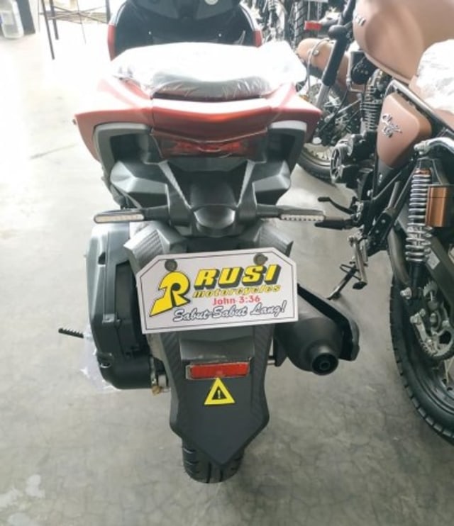 Rusi Rapid 150, Kloningan Yamaha Aerox yang Dijual Rp 19 Jutaan (69383)