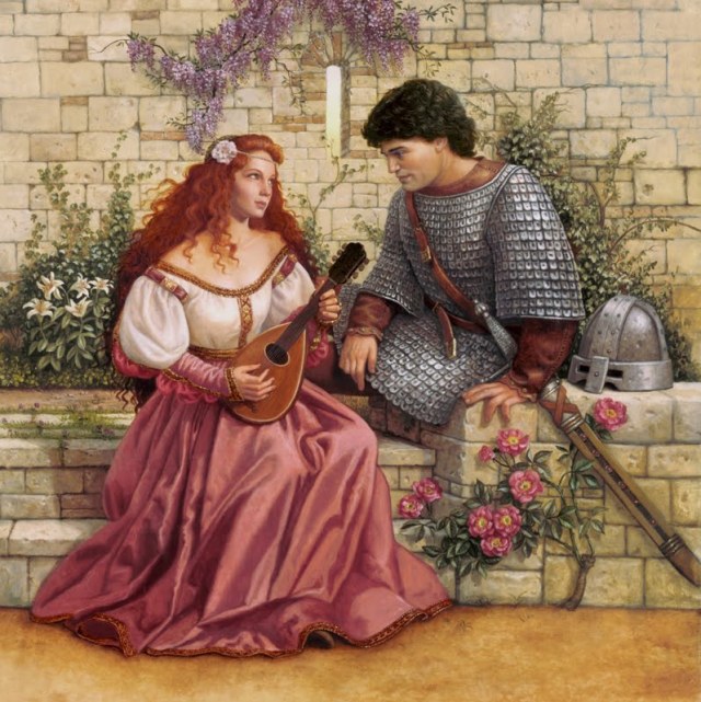 Lady Guinevere dan Sir Lancelot. Dok: History and Women