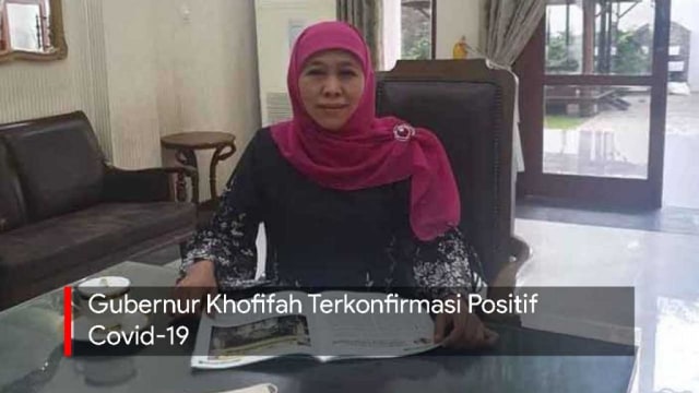 Video: Gubernur Jatim Khofifah Terkonfirmasi Positif COVID-19 (1257)