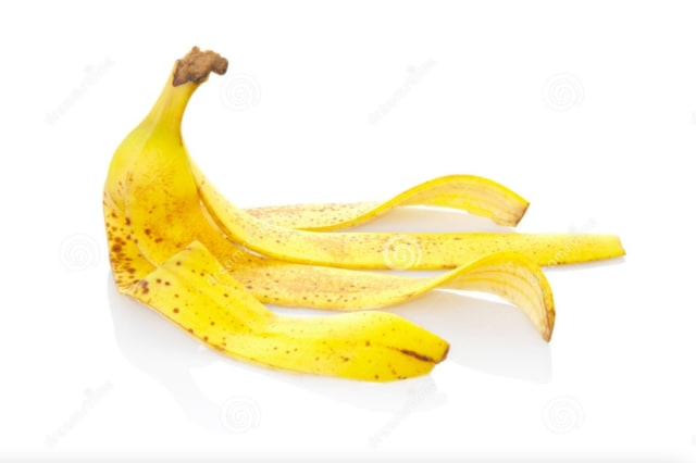 Ilustrasi kulit pisang | Sumber: https://www.dreamstime.com/royalty-free-stock-image-banana-peel-image17587836