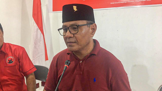 Ketua DPD PDIP Maluku Utara Muhammad Sinen. Foto: Samsul Hi Laijou/cermat