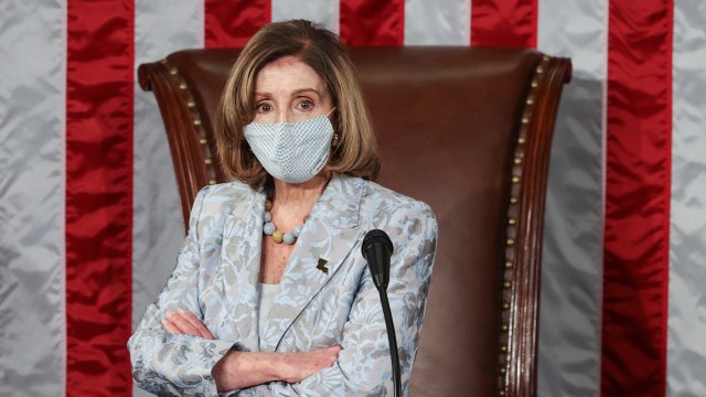 Nancy Pelosi. Foto: Pool via Reuters