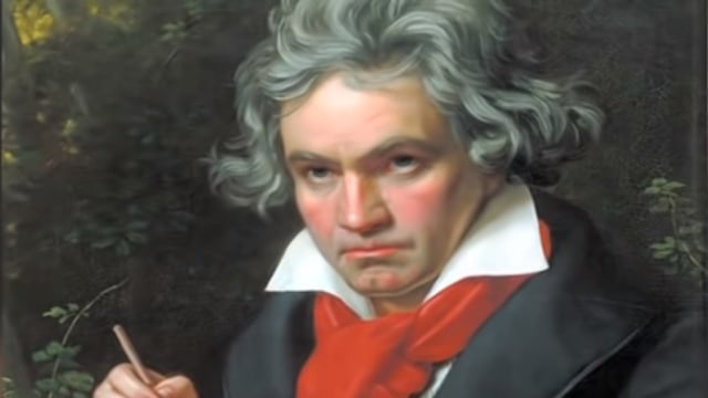 Beethoven memiliki satu karya yang sangat populer bernama Fur Elise. Foto. dok: Youtube/Biography