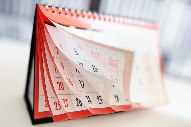 Kalender 2021. Foto: Shutterstock.