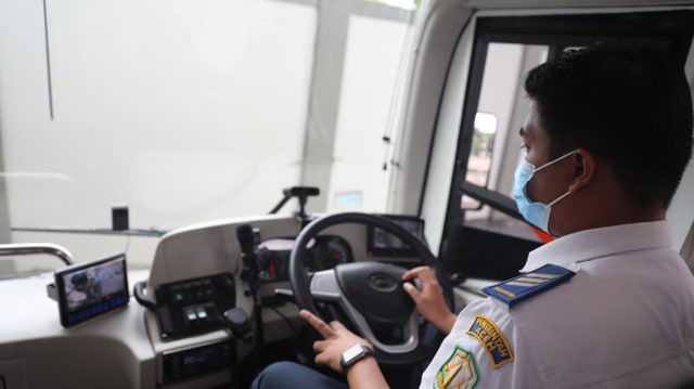 Foto: Trans Koetaradja Uji Coba Bus Listrik BYD untuk Angkutan Umum di Aceh (320894)