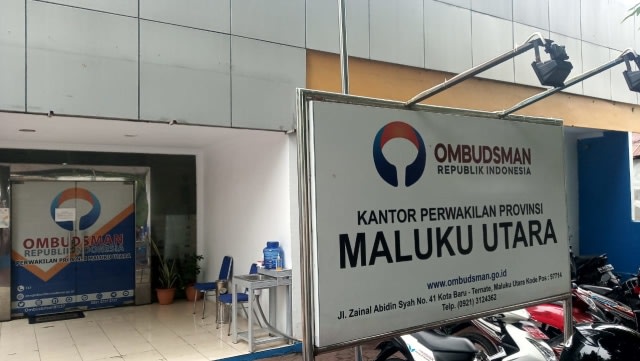Kantor Ombudsman Perwakilan Maluku Utara. Foto: Rizal Syam/cermat