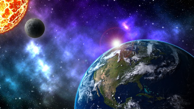 Ilustrasi alam semesta dan seisinya tercatat dalam Luhul Mahfudz. Foto: Pixabay