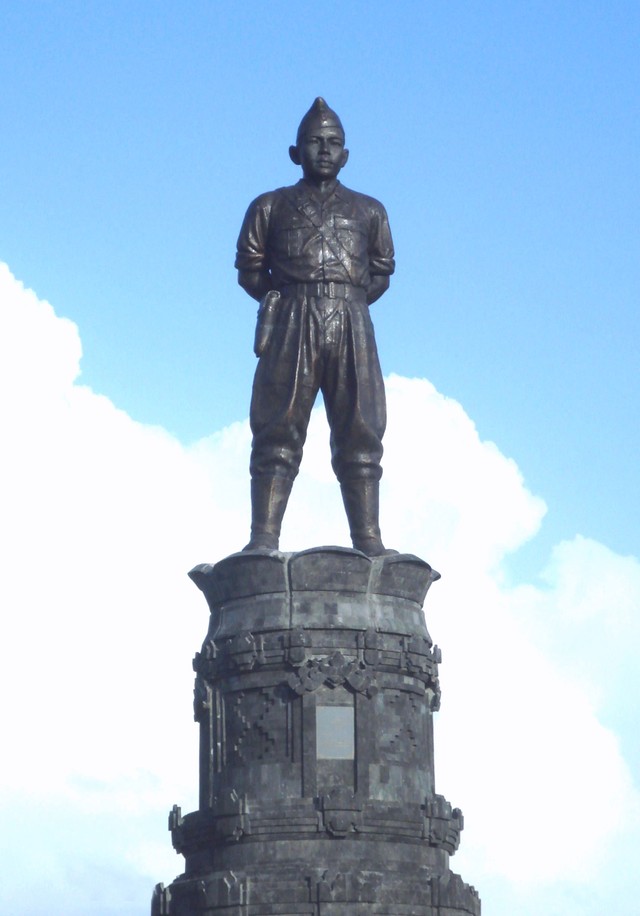 Patung pahlawan I Gusti Ngurah Rai. Foto; Wikimedia Commons