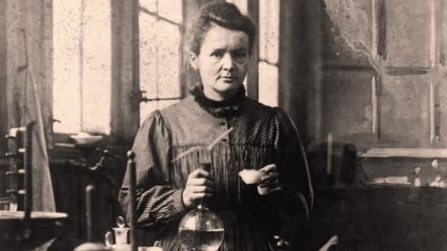 Marie Curie. Dok: Wikimedia Commons.