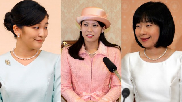 Demi Cinta, 3 Putri Jepang Ini Rela Lepas Gelar Kerajaan. Foto: AFP, AFP PHOTO / POOL / Yoshikazu, TSUNOREUTERS/Shizuo Kambayashi/Pool