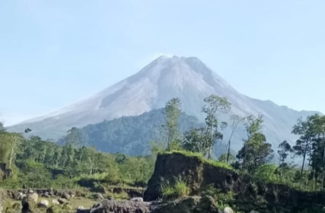 Gunung Merapi. Foto: Ranto Kresek