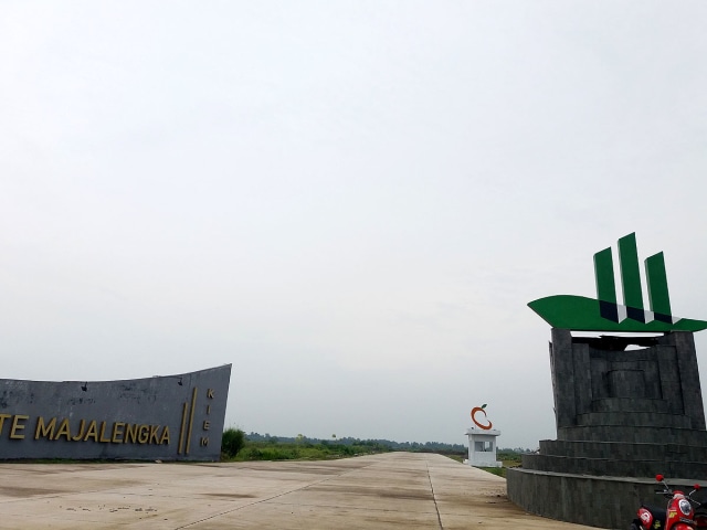 Kertajati Industrial Estate Majalengka (KIEM), salah satu kawasan industri di Kabupaten Majalengka yang kini mulai dibangun oleh pengembang asal Bandung. (Oki Kurniawan)