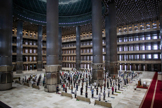 Masjid Istiqlal Kembali Dibuka, Jemaah Maksimal 2.000 Orang (281101)