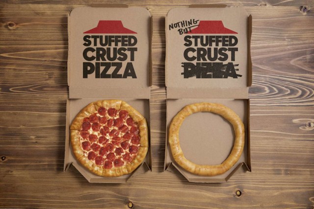 Nothing but Stuffed Crust Pizza Hut Foto: Dok.PizzaHut