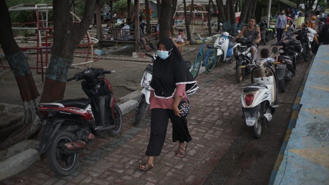 Suasana Pulau lancang lokasi terdekat dari tempat jatuhnya pesawat Sriwijaya Air SJ 182. Foto: Iqbal Firdaus/kumparan