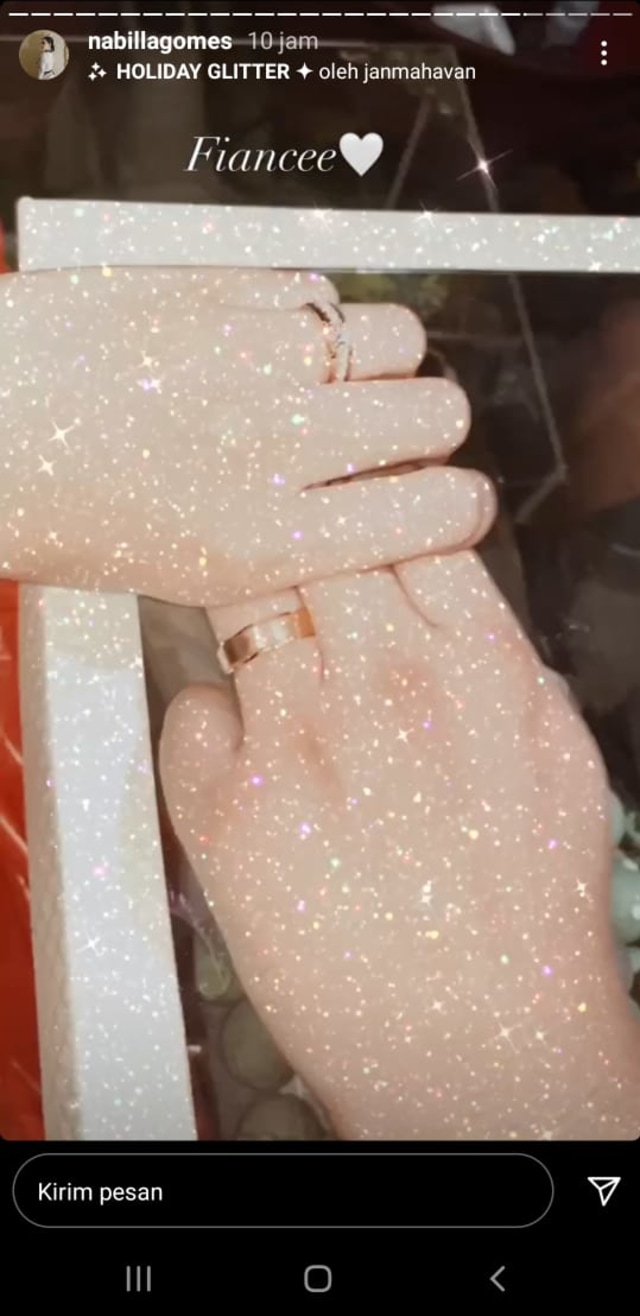 Nabilla Gomes Resmi Dilamar oleh Seorang Pengacara (340562)