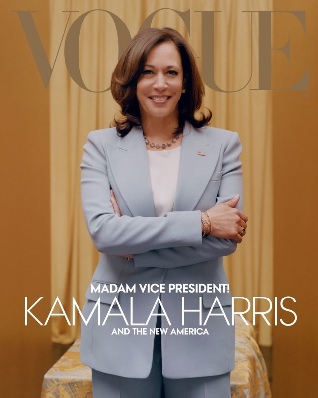 Kamala Harris Jadi Model Sampul Majalah Vogue, Fotonya Picu Protes dari Netizen (74845)